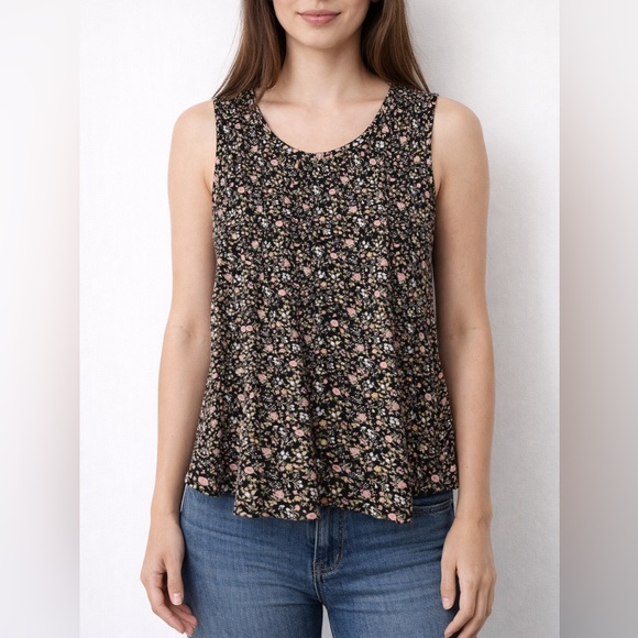 NWOT Ricki’s Floral Sleeveless Tank Top| Size M - Picture 4 of 9
